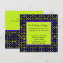 Search for purple and orange invitations Pattern