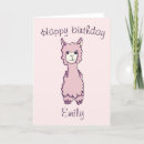 Search for alpaca birthday cards Illustration