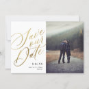 Search for gold white save the dates Classic