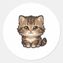Search for tabby kitten stickers Cute animal