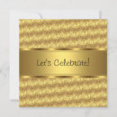 Search for black gold 35th birthday invitations Metal