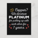 Search for 7th anniversary cards Copper