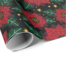 Search for poinsettia wrapping paper Botanical