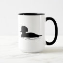 Search for merganser duck Nature