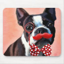 Search for boston terrier mousepads Bowtie