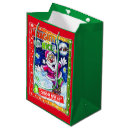 Search for naughty or nice gift bags Santa claus