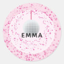 Search for pink disco ball stickers Birthday