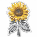 Search for big sunflower stickers Nature