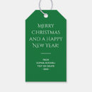 Search for emerald green gift tags Modern