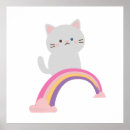 Search for cute rainbow kitten posters Cats