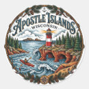 Search for apostle stickers Lake superior