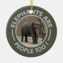 Search for zoo animal christmas tree decorations Elephant
