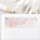 Search for rose garden return address labels Pink