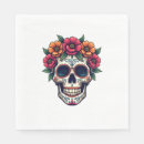 Search for sugar skull napkins Trick or treat