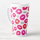 Search for red heart lips mugs Xoxo