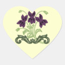 Search for heart shaped leaves stickers Vintage