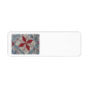 Search for quilting return address labels Vintage