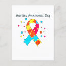 Search for aware postcards Autism
