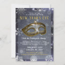 Search for new years eve masquerade party invitations Elegant