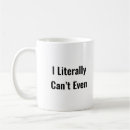 Search for literally mugs Typography