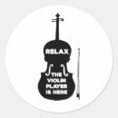 Search for violin player stickers String instrument