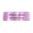 Search for lilac return address labels Calligraphy