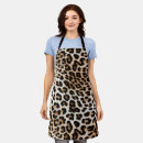 Search for black leopard print aprons Safari