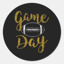 Search for football game day stickers Champion