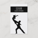 Search for dance instructor business cards Salsa