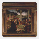 Search for birth of christ stickers Santa