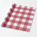 Search for red buffalo plaid wrapping paper Country