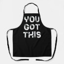 Search for motivational aprons Modern
