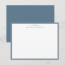 Search for stones note cards Blue