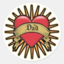 Search for tattoo heart stickers Dad