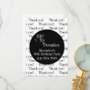 Search for 20s thank you cards Black and white