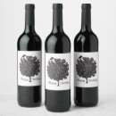 Search for tree wine labels Unique