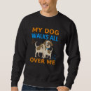 Search for dog walking hoodies Cute