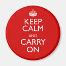 Search for crown keep calm carry on posters Red