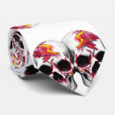 Search for skull pattern ties Novelty