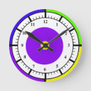 Search for artsy clocks Colourful