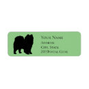 Search for pom return address labels Dog
