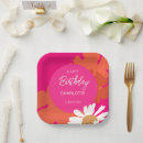 Search for hot pink and orange plates Abstract