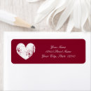 Search for heart return address stickers Trendy