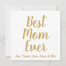 Search for gold mothers day cards Best mum ever