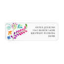 Search for mexican return address labels Bridal shower