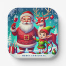 Search for elf christmas plates Reindeer