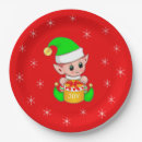 Search for elf christmas plates Gnome