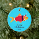 Search for goldfish christmas tree decorations Animal