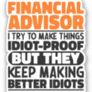 Search for funny accountant saying stickers Bookkeeper