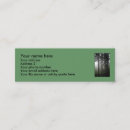 Search for rainforest business cards Trees